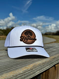 White/Navy Rope Hat
