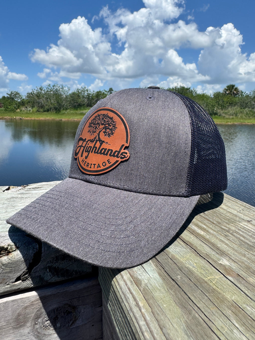 Charcoal Heather Gray Trucker