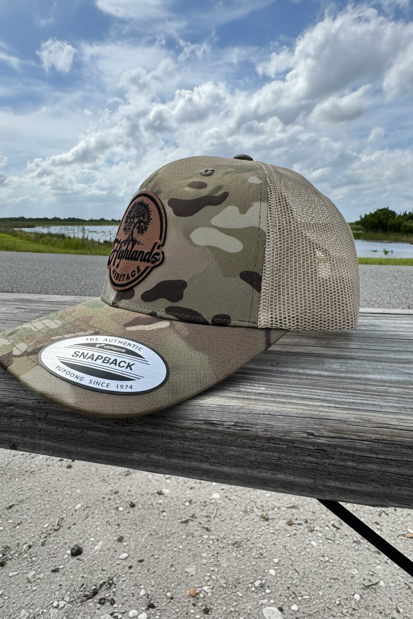 Green Camo Trucker