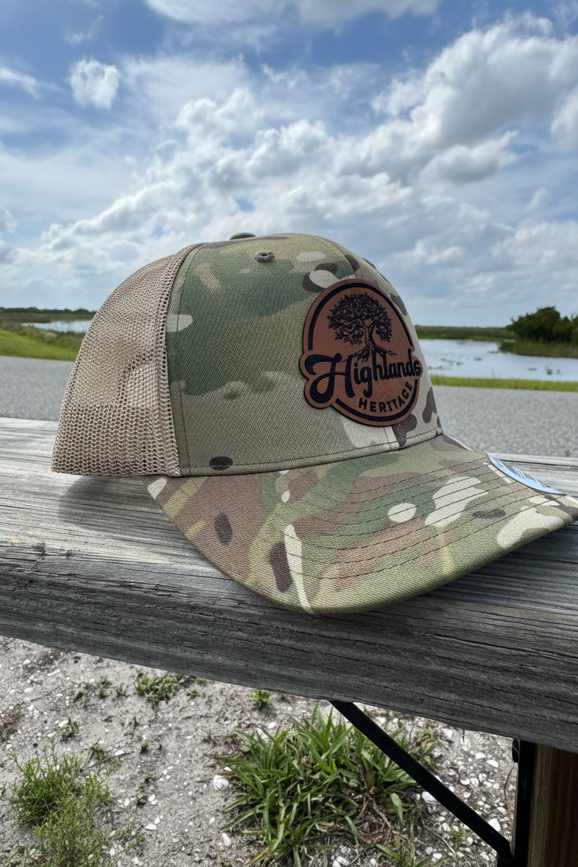 Green Camo Trucker