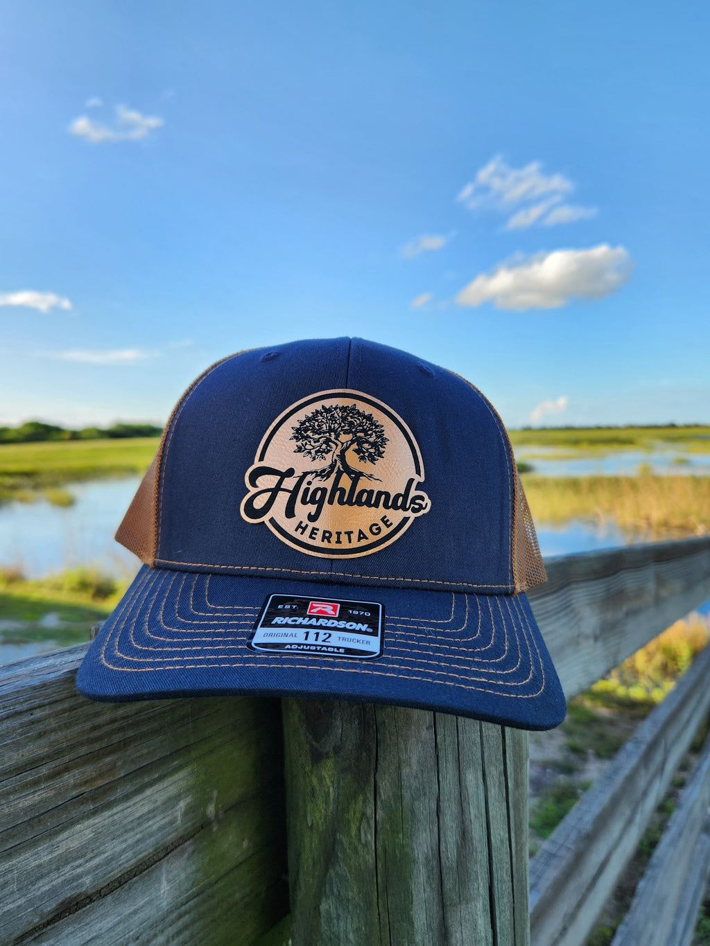 Copper & Navy Trucker