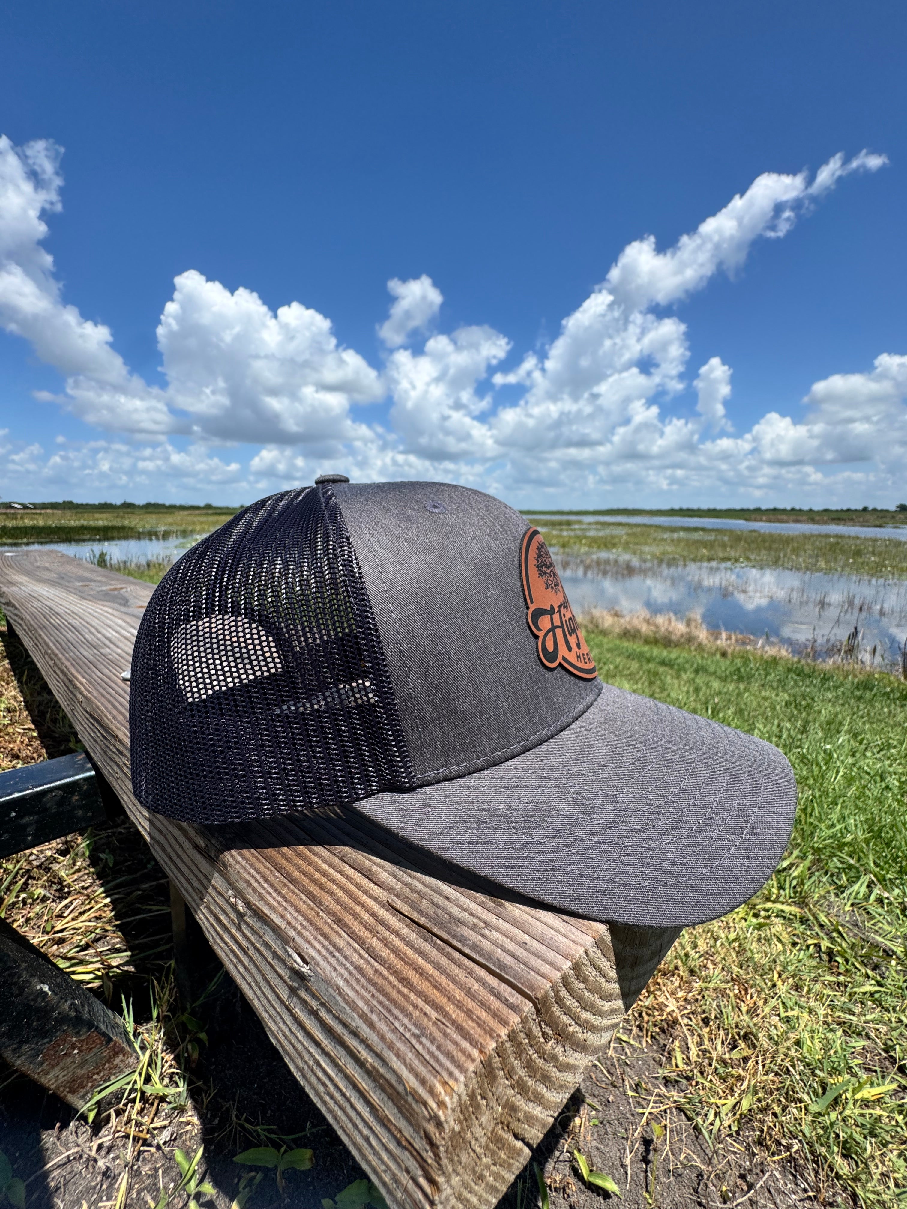 Charcoal Heather Gray Trucker