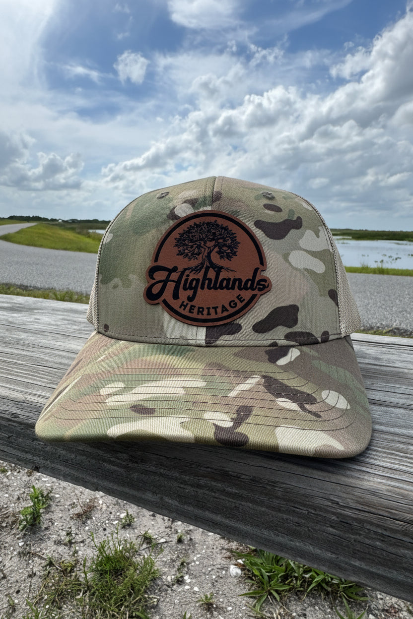Green Camo Trucker
