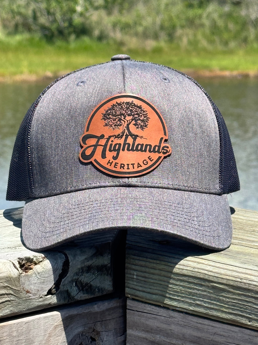 Charcoal Heather Gray Trucker