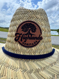 American Flag Straw Hat