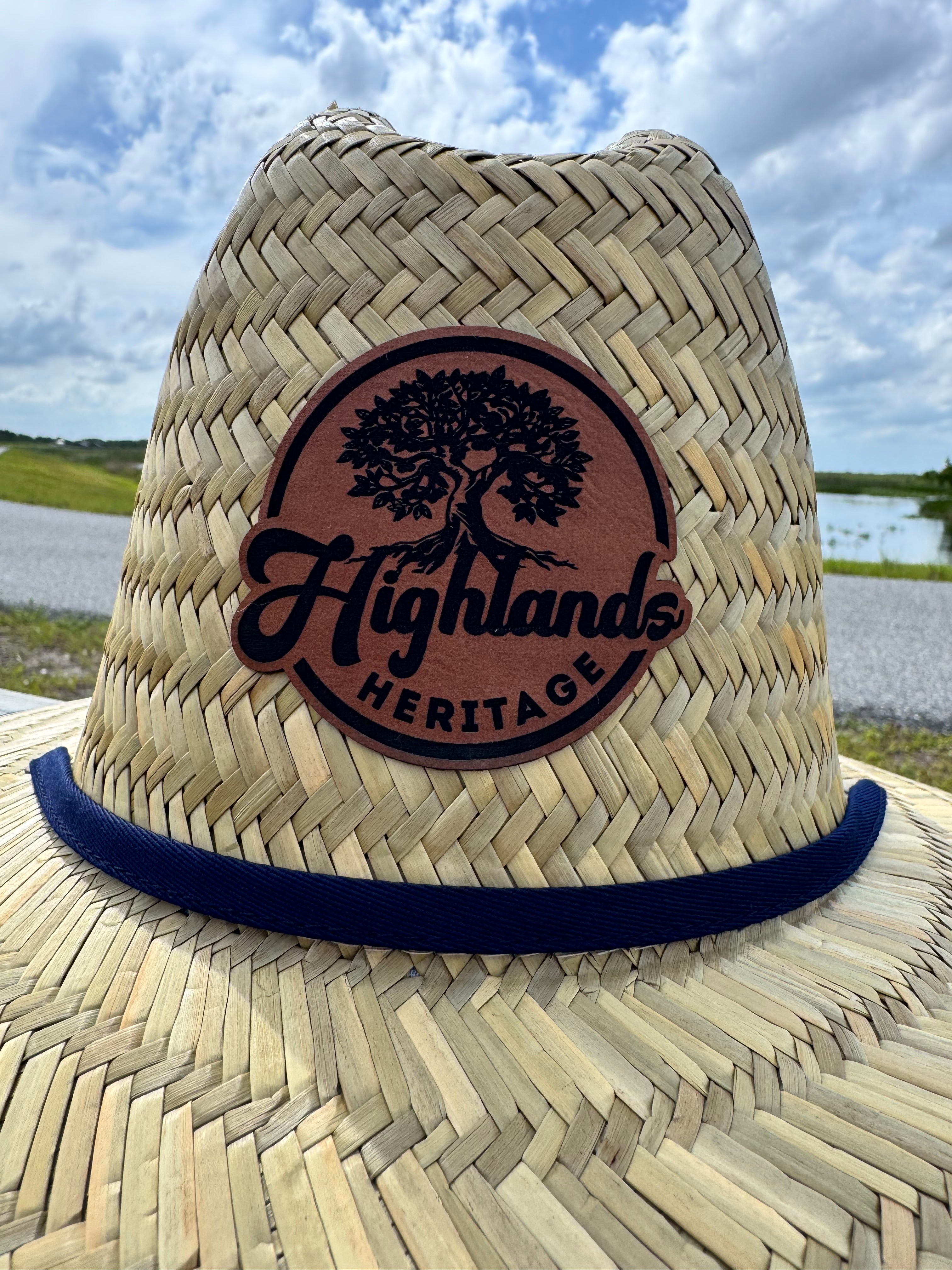 American Flag Straw Hat